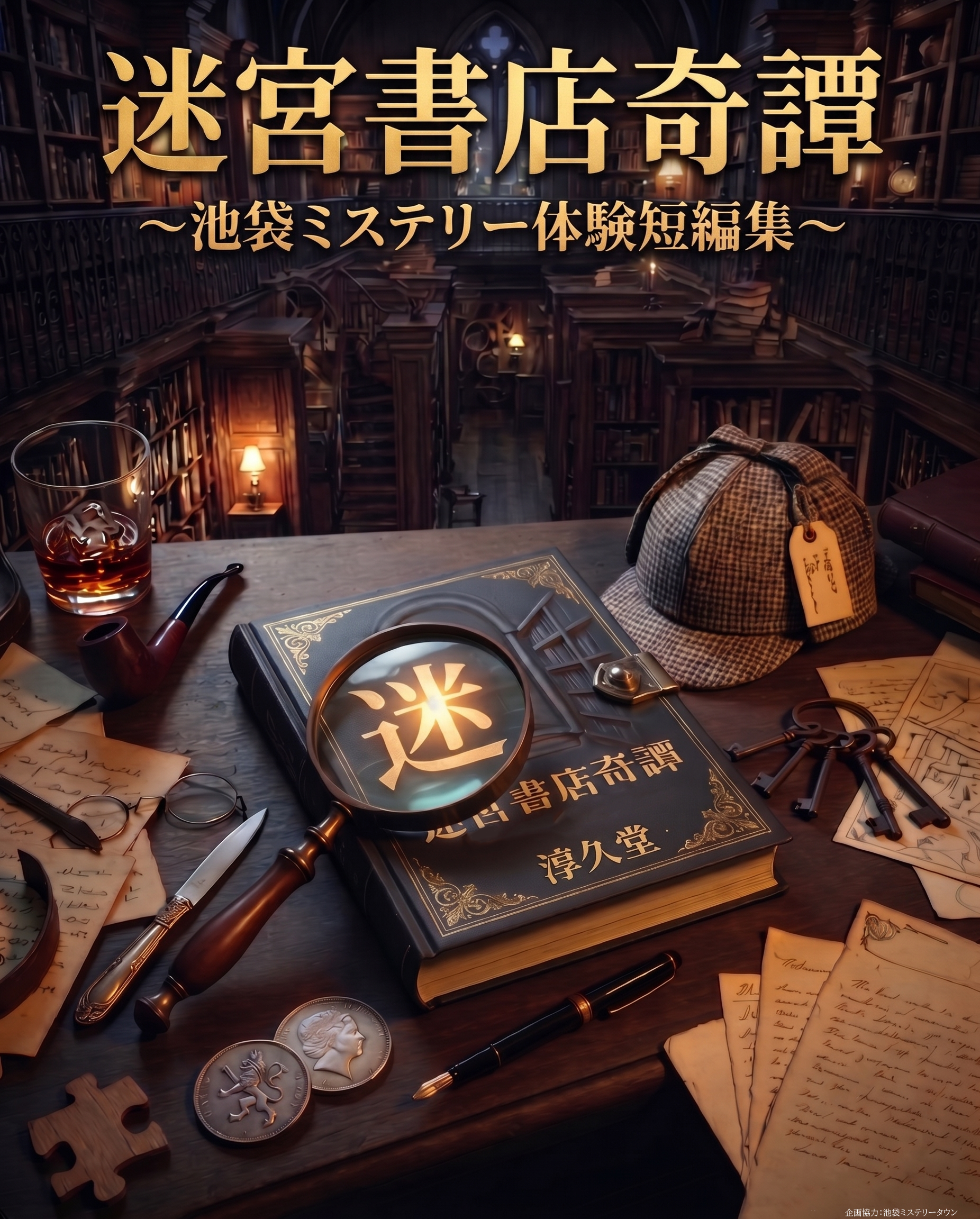 池袋ミステリー短編集～ 迷宮書店奇譚 ミッドナイトジュンクラブで開催